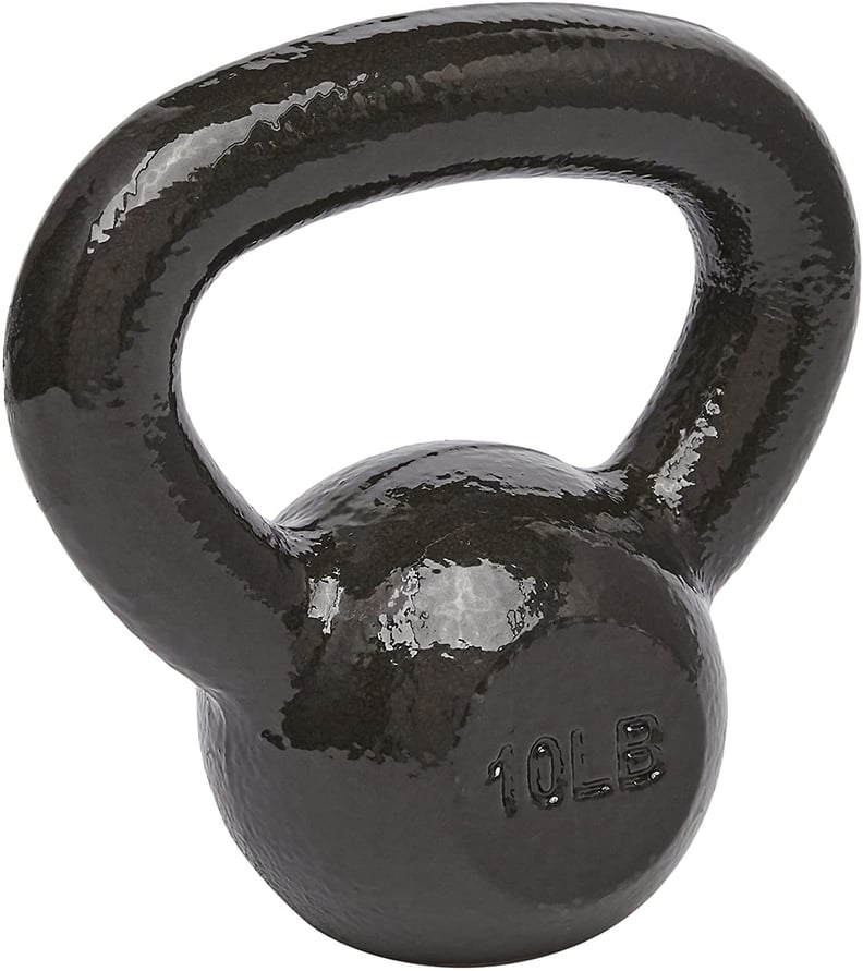 For Full Body Strength Training: Amazon Basics Cast Iron Kettlebell Weight