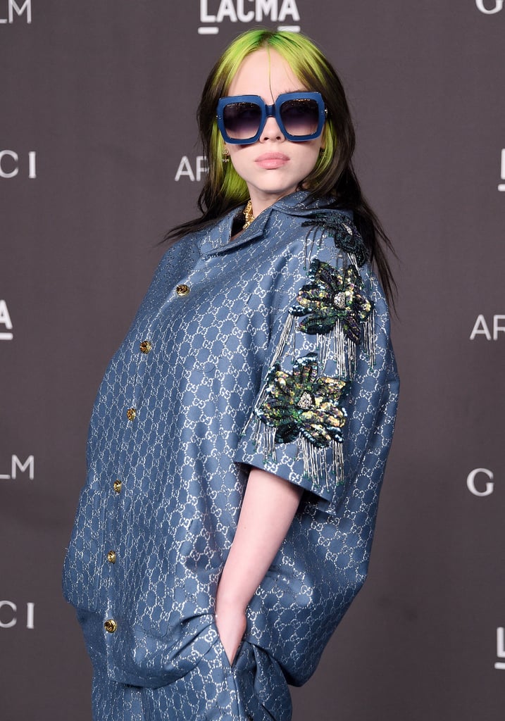 Billie Eilish Wore Silk Gucci Pajamas on the Red Carpet