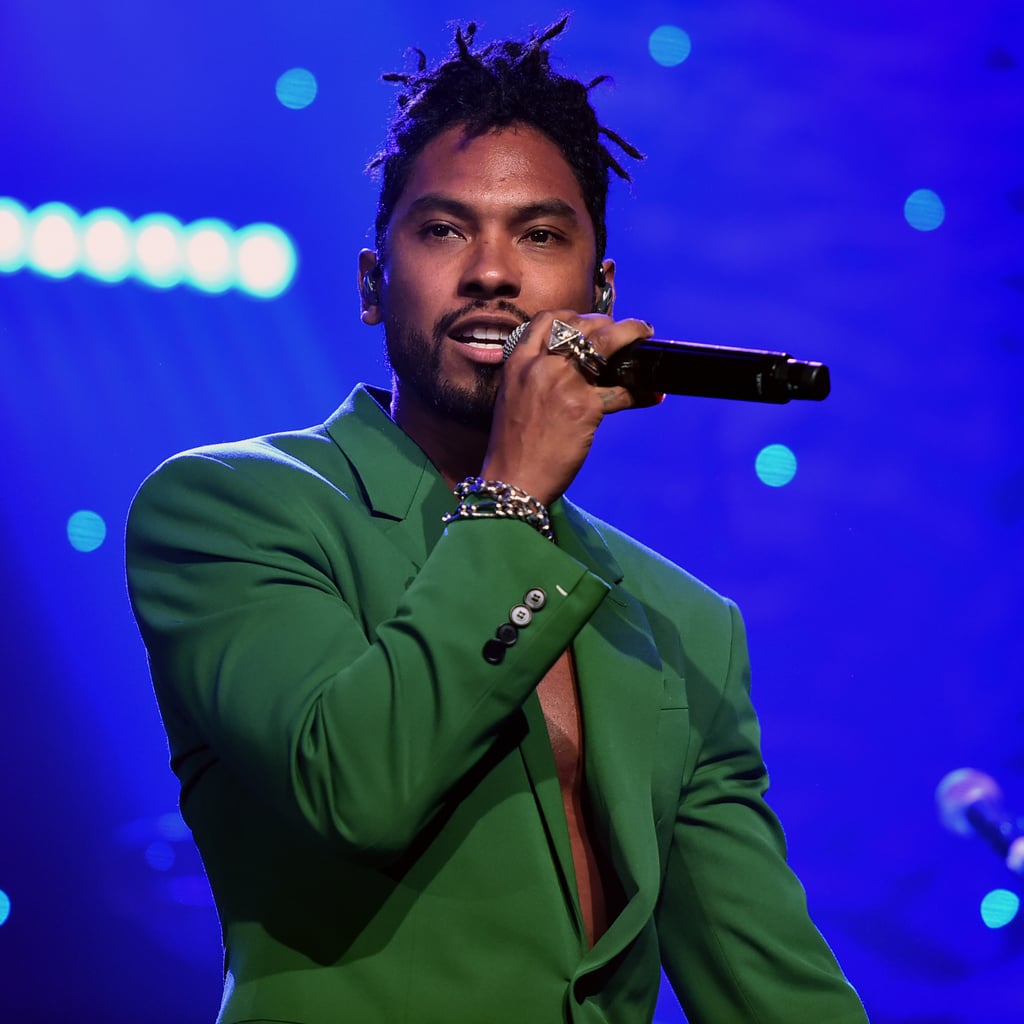 Miguel at Clive Davis's 2020 Pre-Grammy Gala in LA