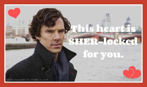 Source: Tumblr user Humble Sandwich | Sherlock Valentine ...