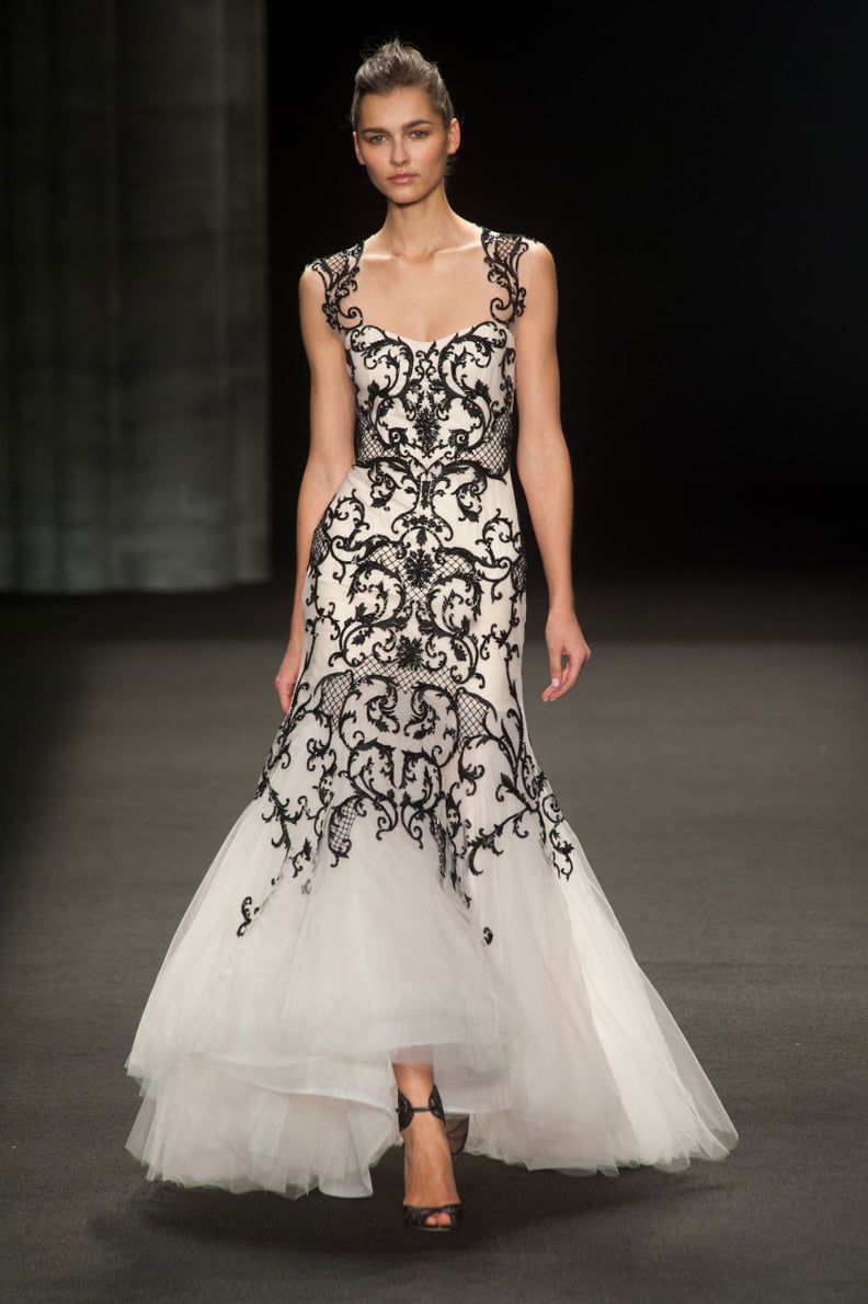 Monique Lhuillier Fall 2014 Runway Show | NY Fashion Week | POPSUGAR ...