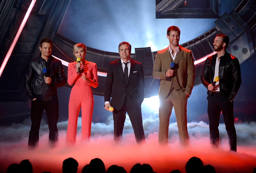 The Avengers Cast at the MTV Movie Awards 2015