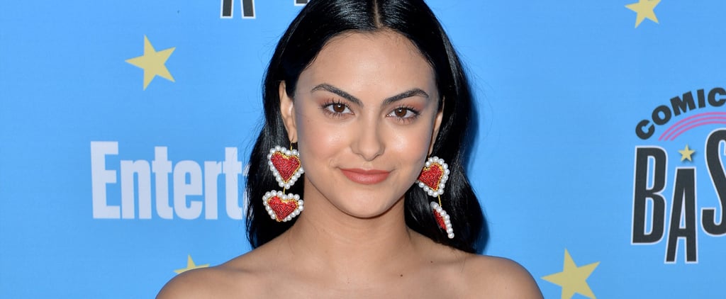 We Found Camila Mendes's Itsy-Bitsy Orange Triangle Bikini Online For $89!