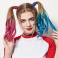 Top Off Your Ghoulishly Glam Harley Quinn Costume With This Easy Hair DIY
