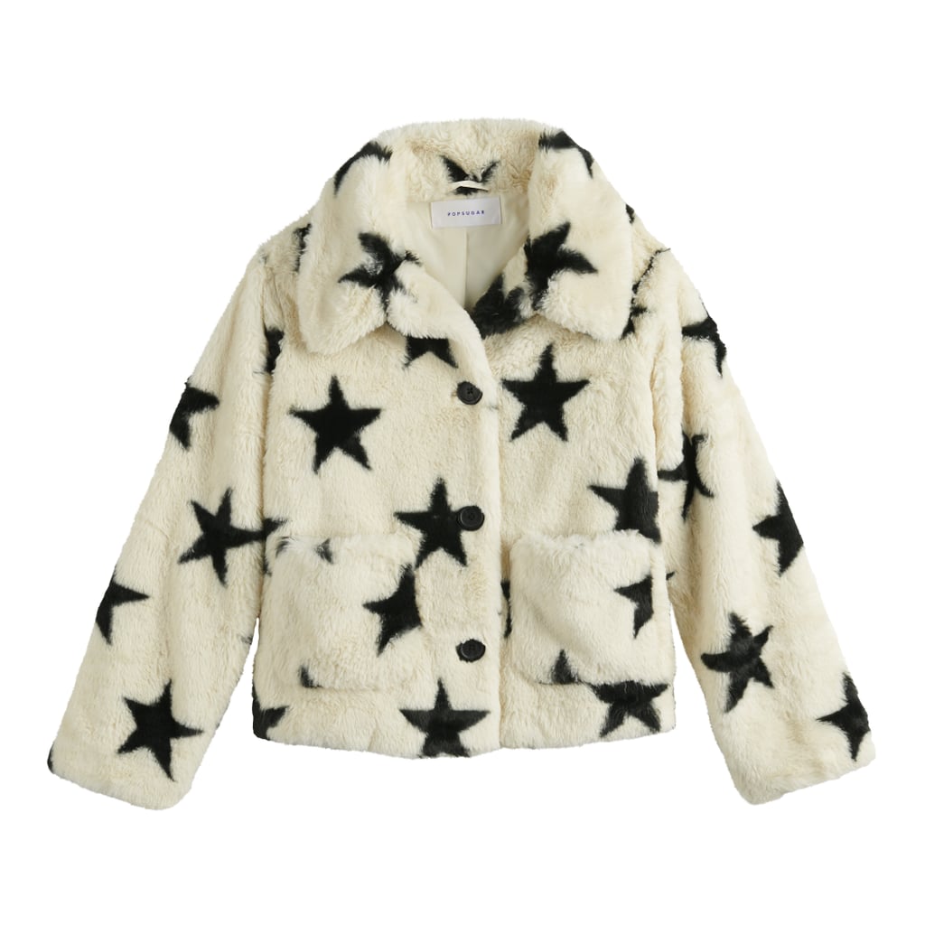 Printed Faux-Fur Coat