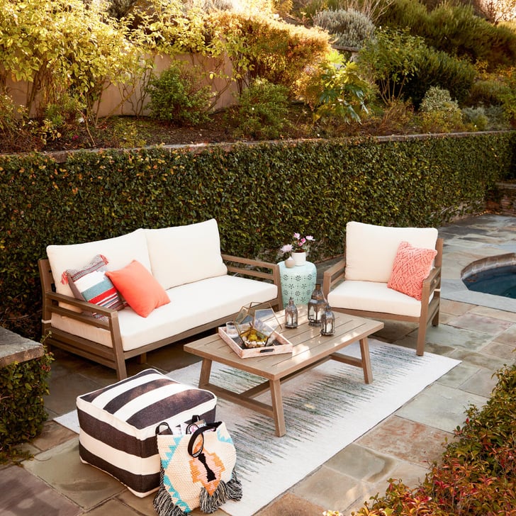 Gray Wood San Sebastian Outdoor Coffee Table | Best ...