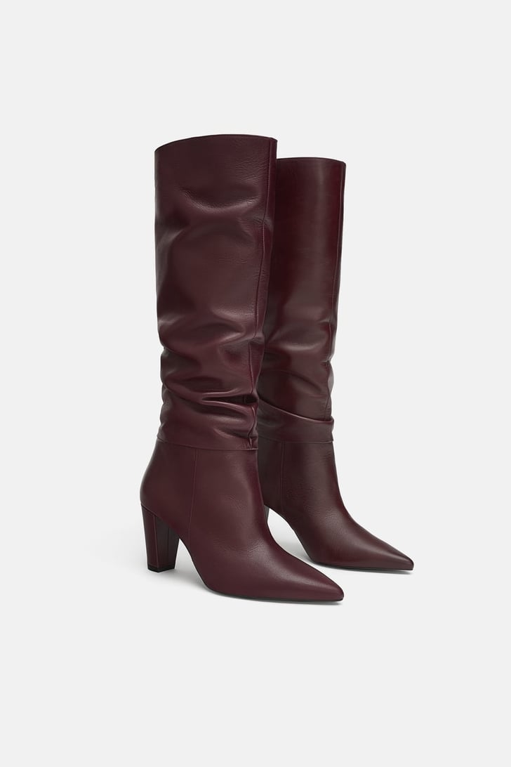 Zara Tall Boots How to Style Boots in Winter POPSUGAR Fashion UK