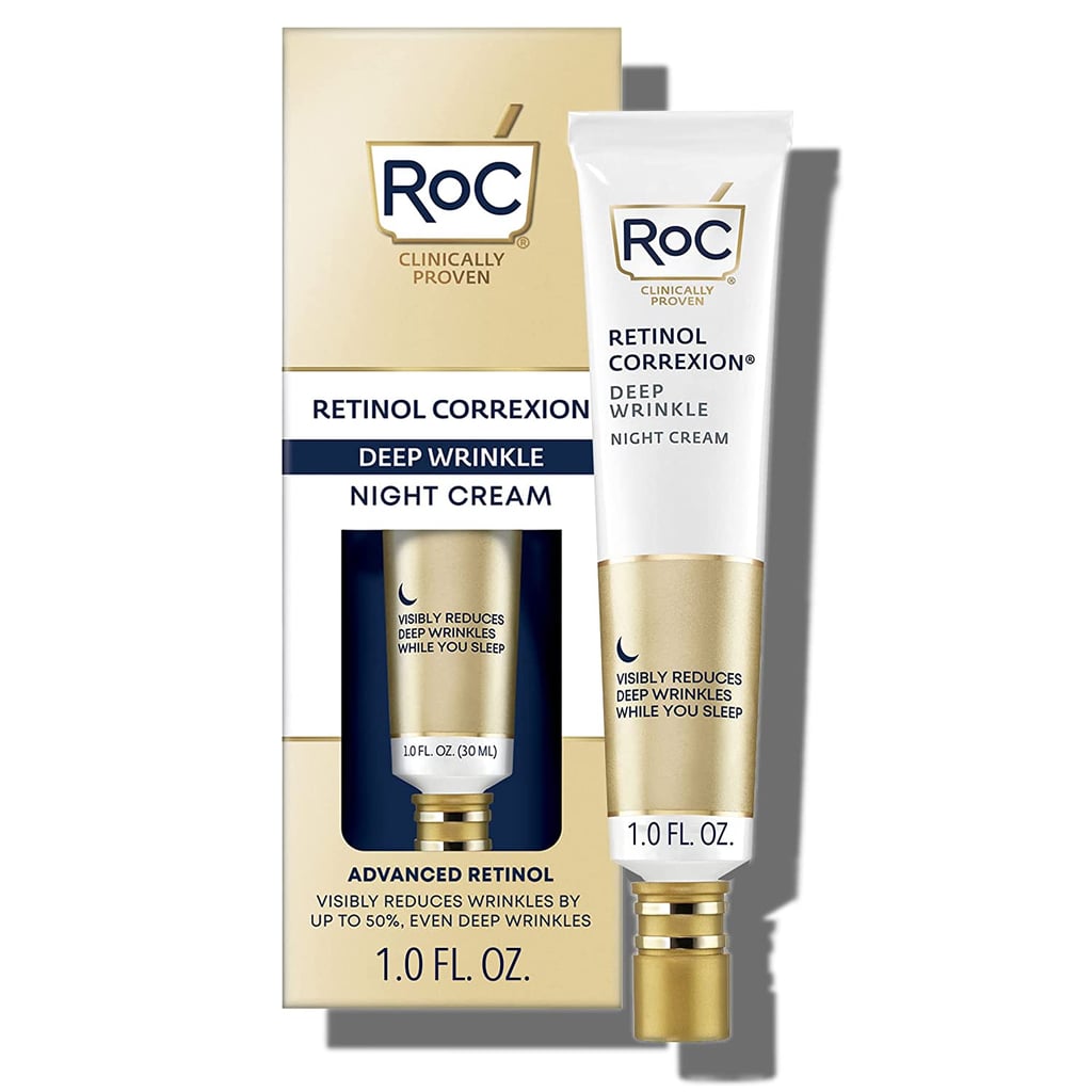 RoC Retinol Correxion Deep Wrinkle AntiAging Retinol Night Cream Oil