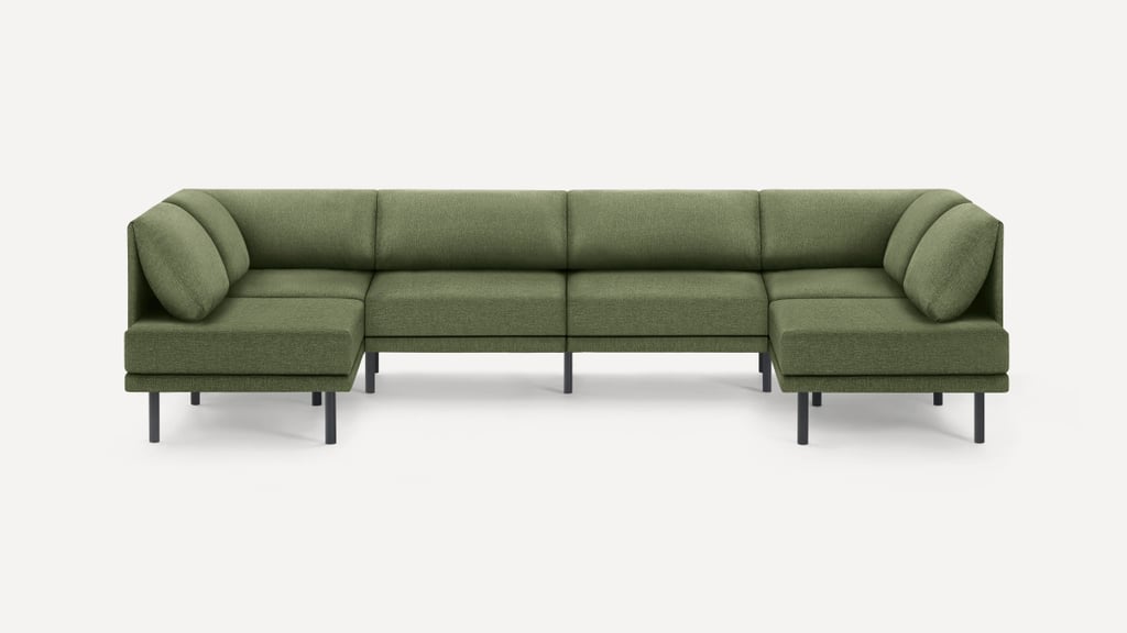 Best Presidents' Day Sofa Deals: Burrow 6 Piece Open U Deep Seat Sectional Couch