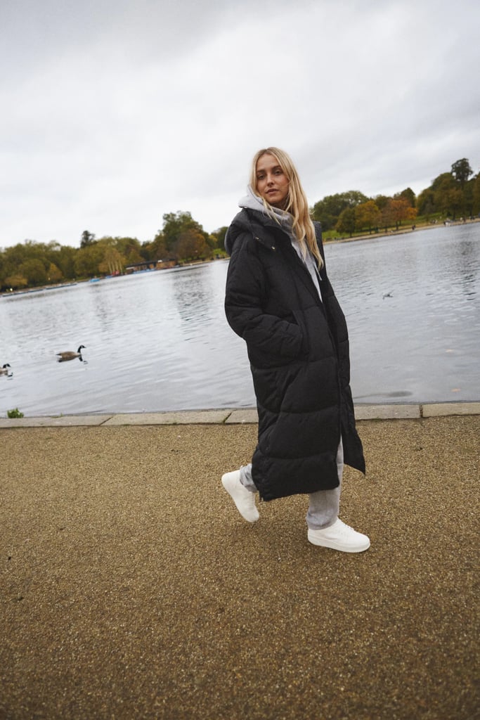 A Long Puffer: Zara Water Repellent Puffer Coat