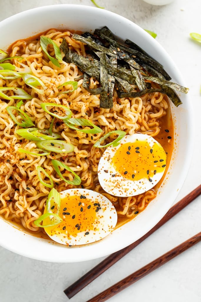 15-Minute Spicy Ramen | Cheap, Warm Lunch Ideas | POPSUGAR Food Photo 16