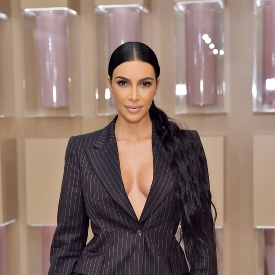 Kim Kardashian Sleeps in Makeup 2018