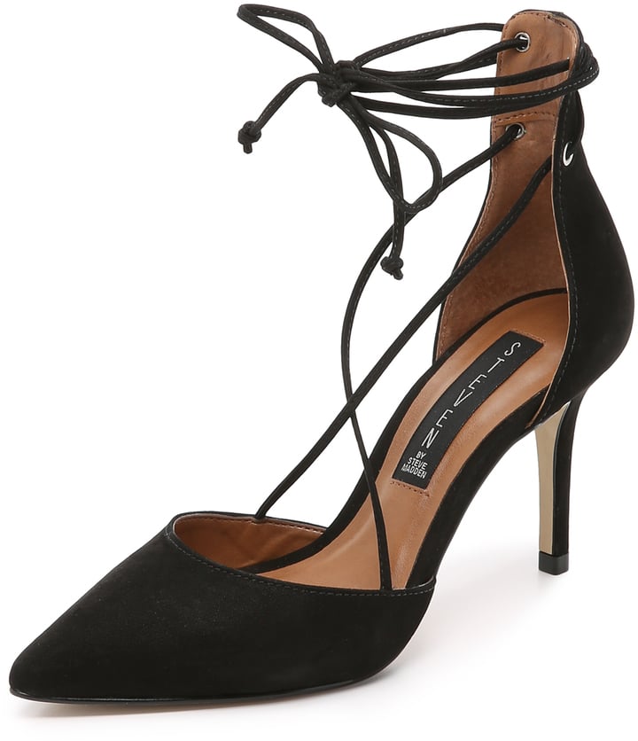 steven florin block heel pumps