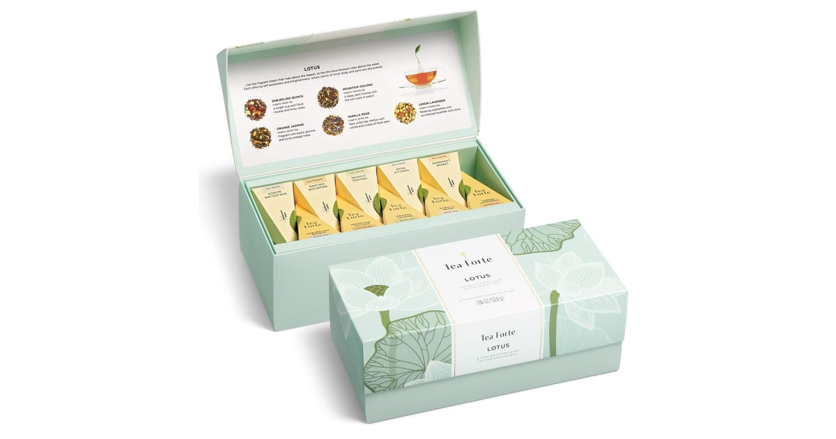 Tea Forte Lotus Relaxing Teas Gifts For TeaLovers POPSUGAR Food