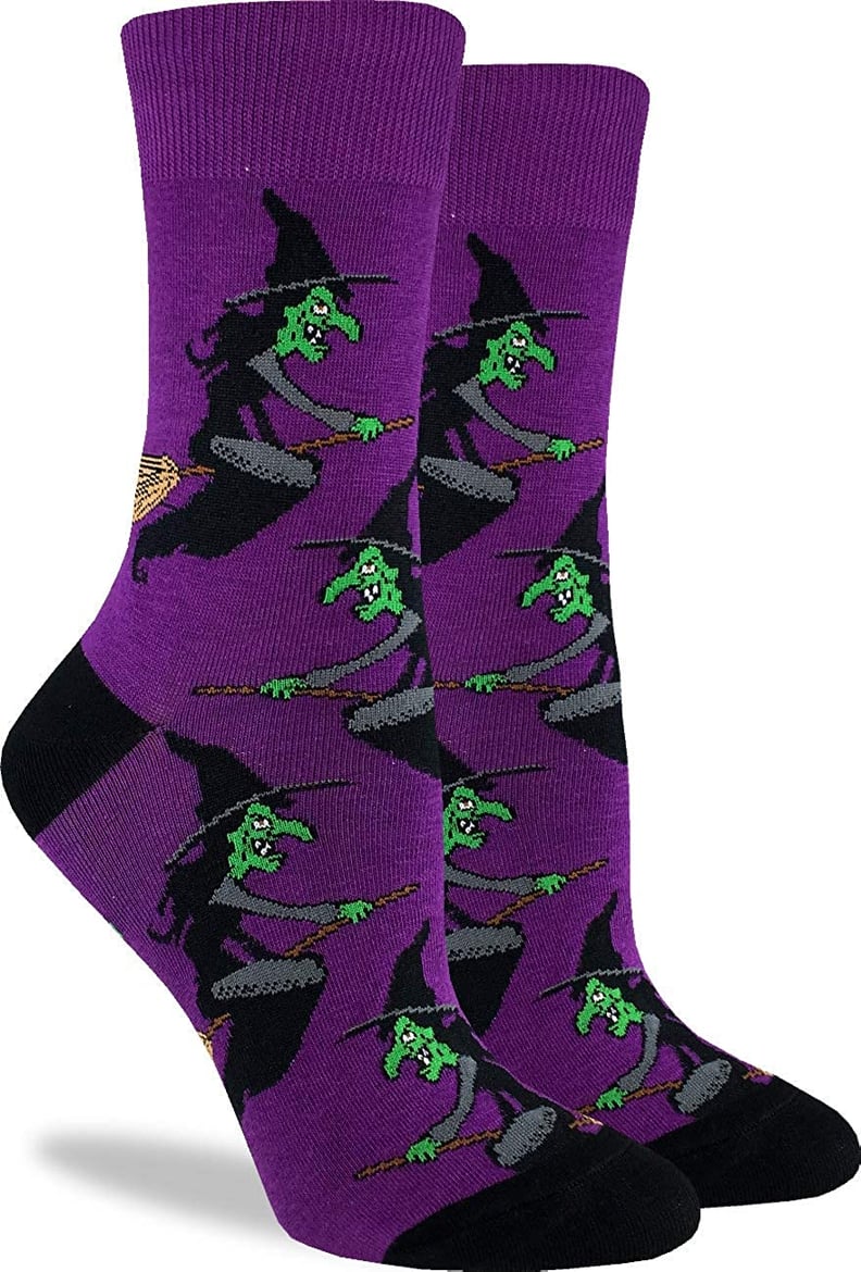 Halloween Witch Crew Socks