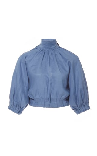 Andres Otalora Dimasse Linen Blouse