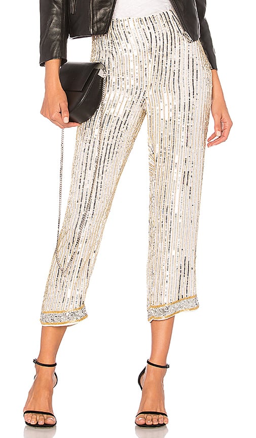 Ganni Temple Pants in Vanilla Ice