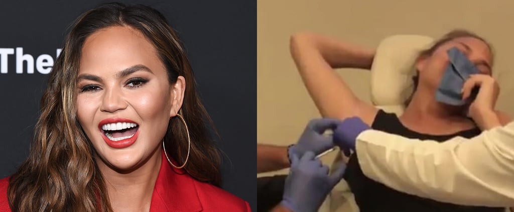 Chrissy Teigen Getting Botox in Her Armpits