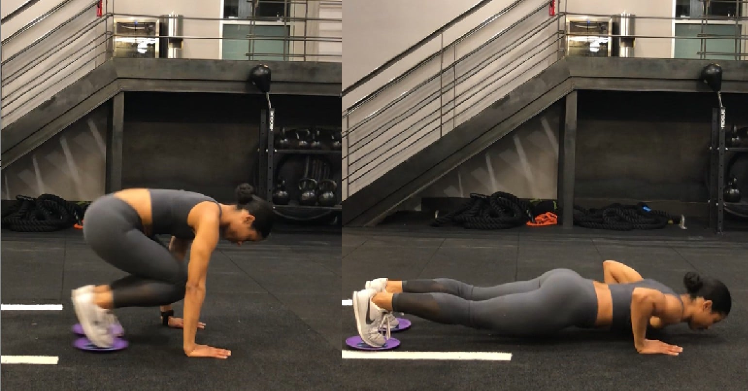 How to Do a Knee Tuck With a Push-Up