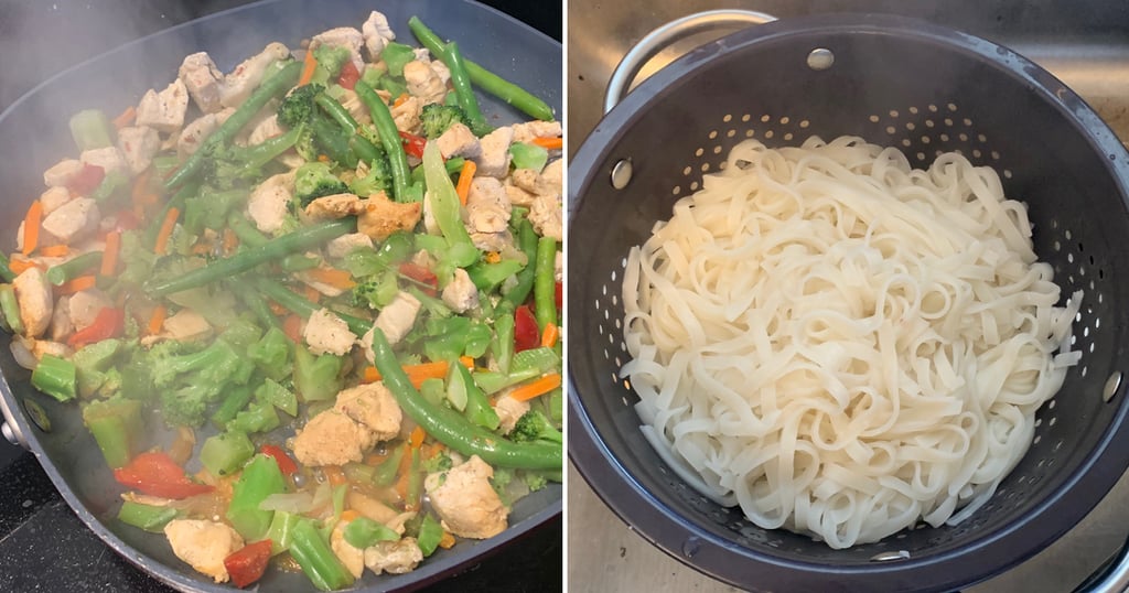 Easy Homemade Chicken-Pad-Thai-Inspired Noodle Recipe | POPSUGAR Food