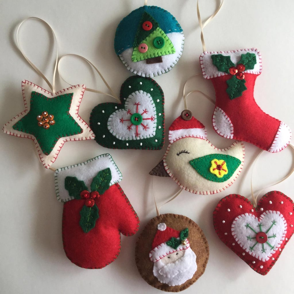 Felt Christmas Ornaments