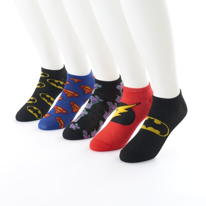 Justice League No-Show Socks