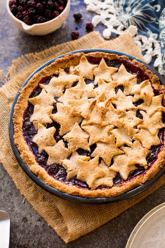 Gluten-Free Blackberry Pie