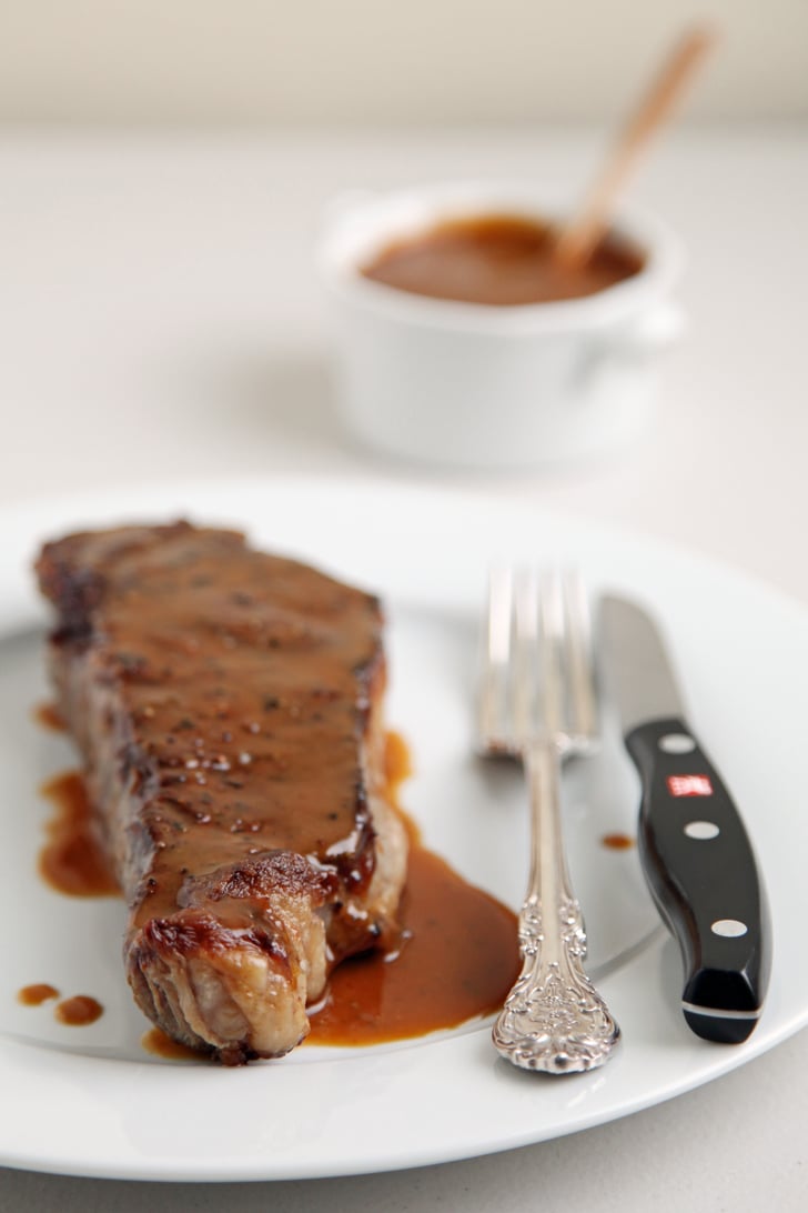 New York Strip Steak With Miso Mustard Sauce | Fast Dinner Ideas ...