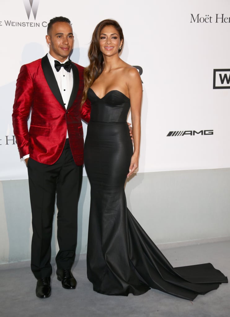 Lewis Hamilton and Nicole Scherzinger walked the red carpet together.