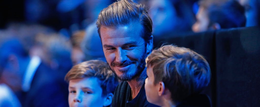 David Beckham's Instagram Comment