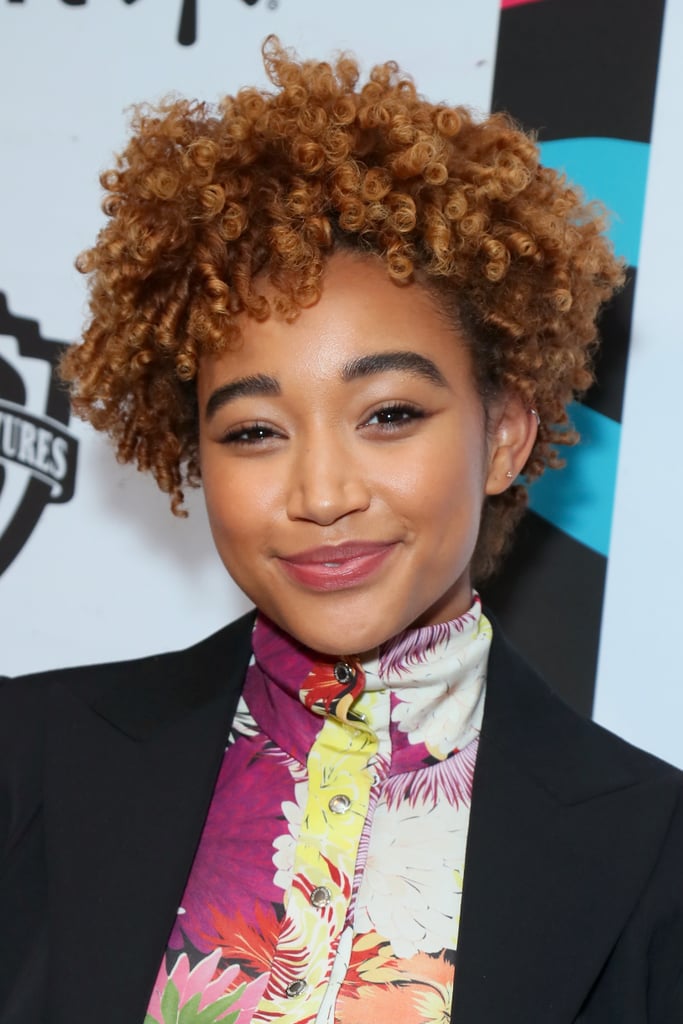 Amandla Stenberg's Curly Look