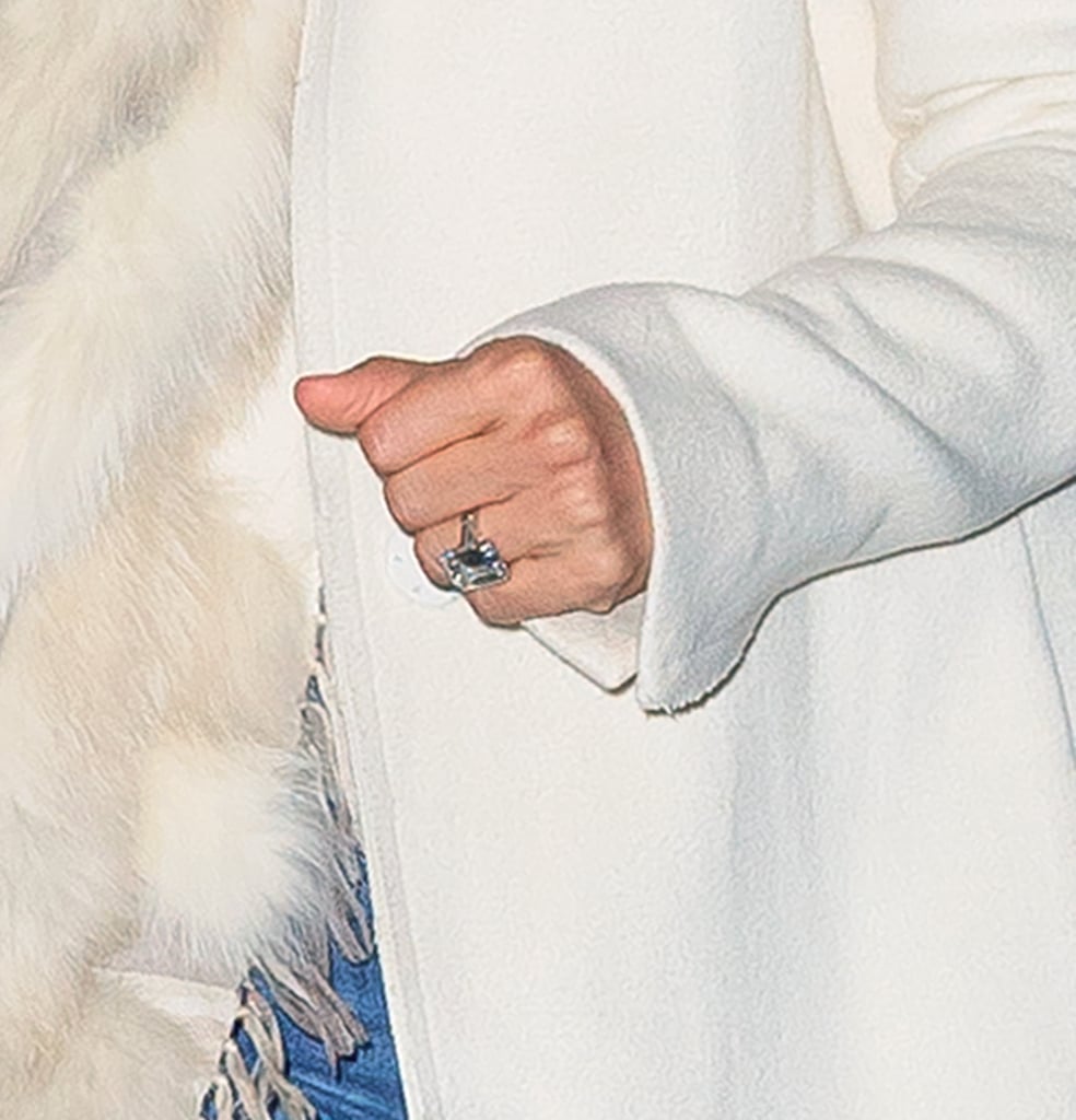 Jennifer Lopez's White Coat and Sneakers With Alex Rodriguez