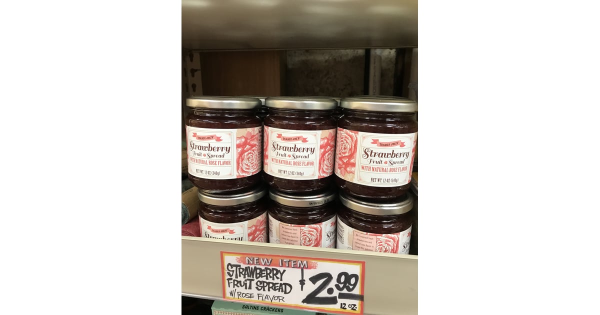 Trader Joe's Strawberry Fruit Spread With Natural Rose Flavor The