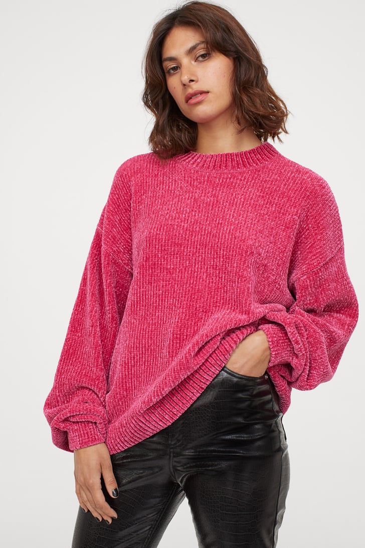 Handm Chenille Sweater Best Cozy Sweaters Popsugar Fashion Photo 2 1257