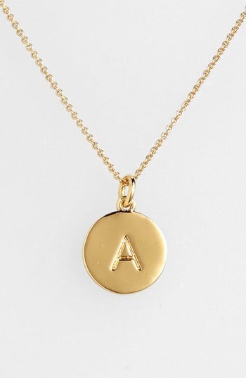 Kate Spade 'one In A Million' Initial Pendant Necklace ($58)