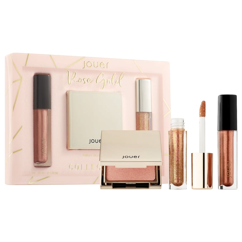 Jouer Cosmetics Rose Gold Collection Set