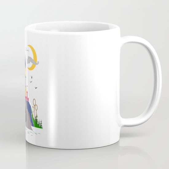 Pop Art Hogwarts mug