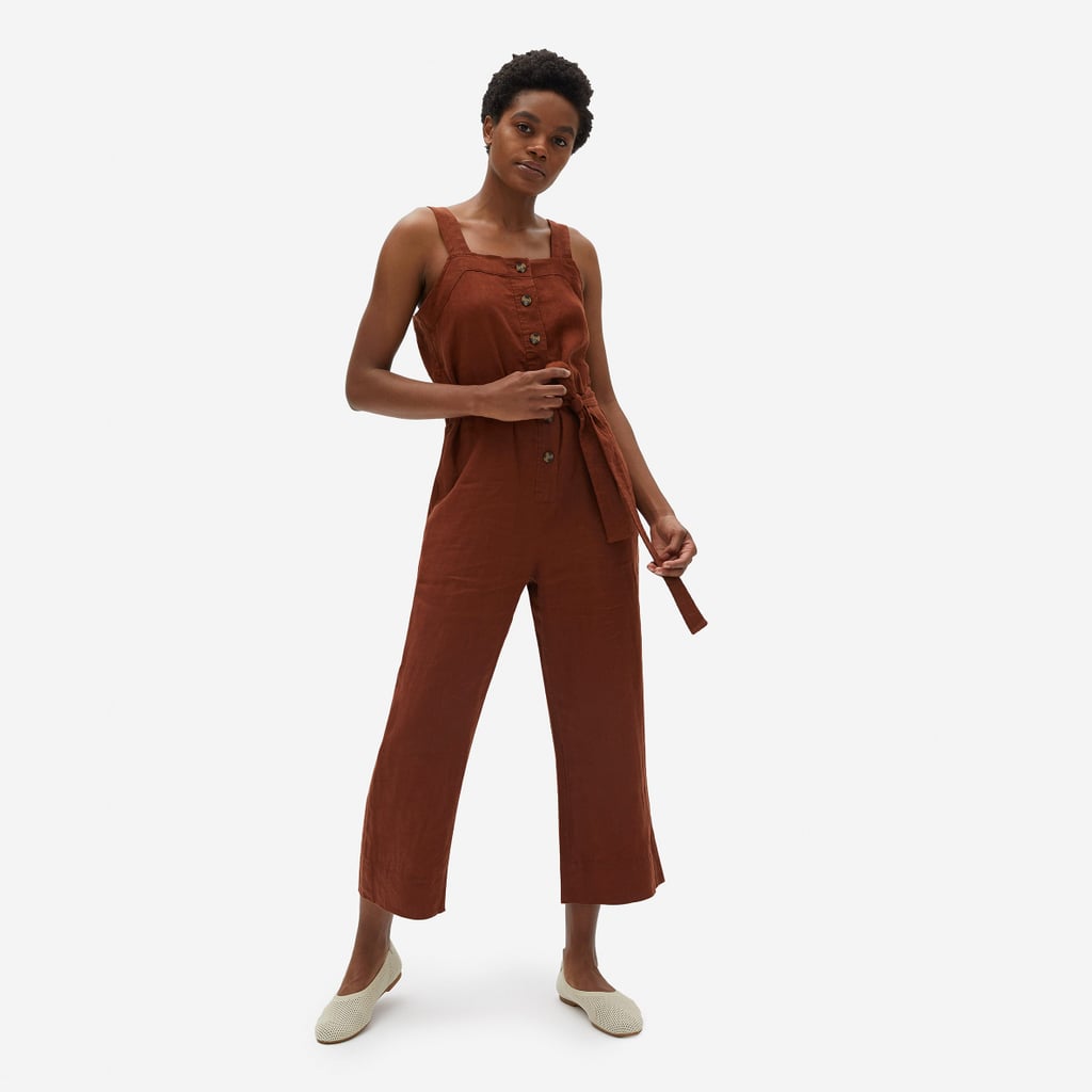 Everlane Linen Picnic Jumpsuit