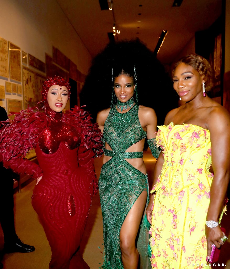 Cardi B, Ciara and Serena Williams