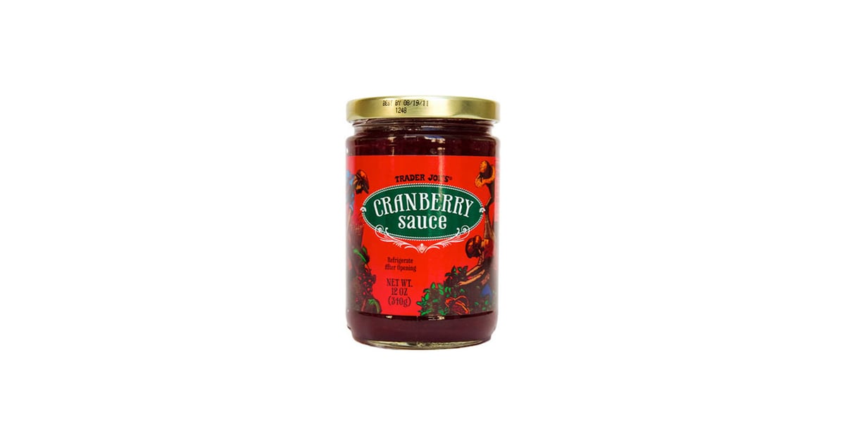 Trader Joe's Cranberry Sauce Thanksgiving Pantry Essentials