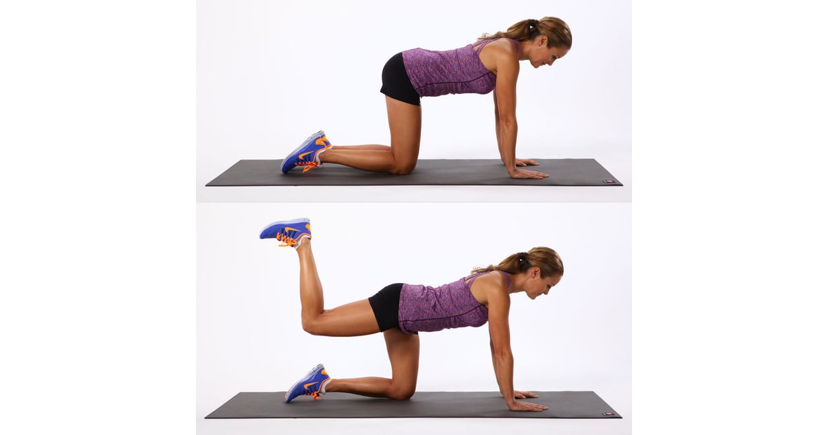 Donkey Kick Leg Exercises That Are Not Lunges POPSUGAR Fitness Photo 6