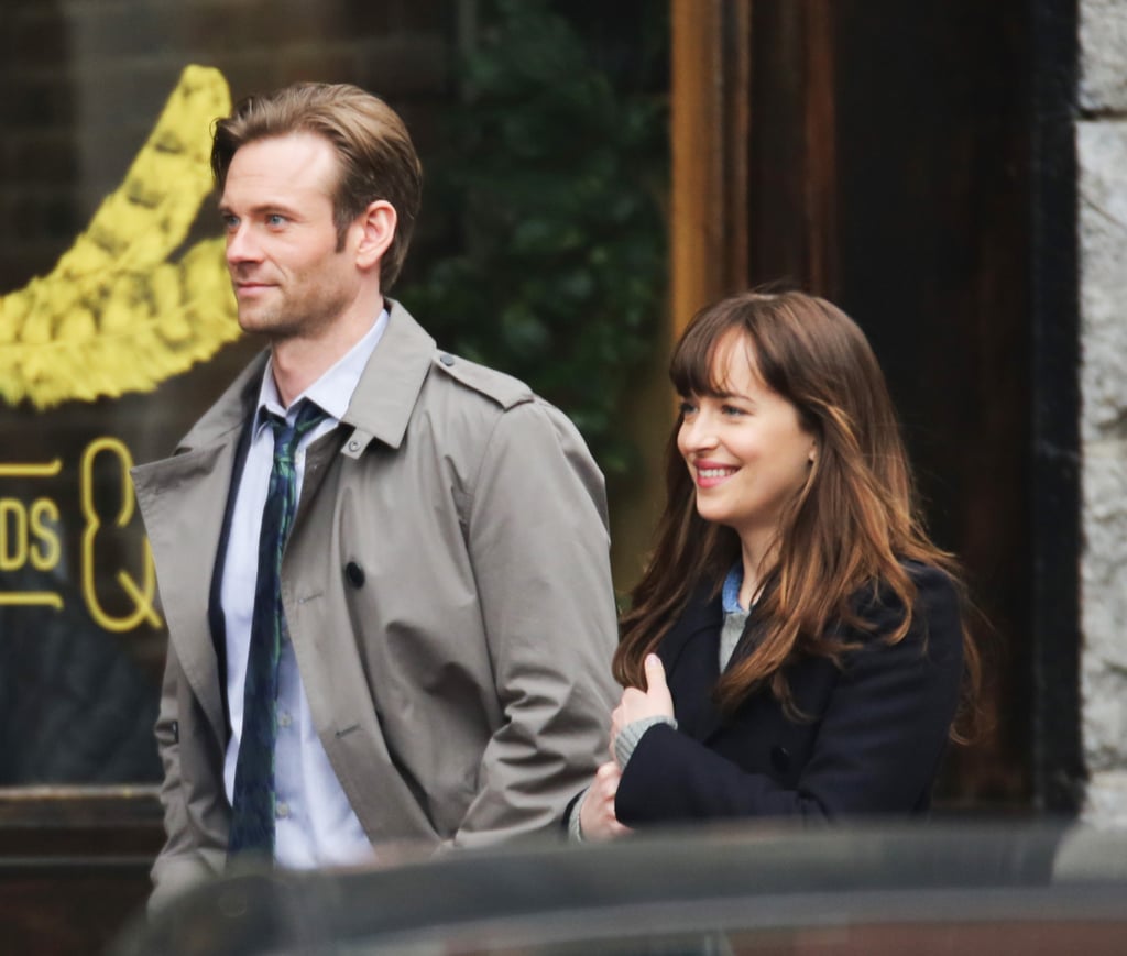 Dakota Johnson Fifty Shades Darker Set Pictures