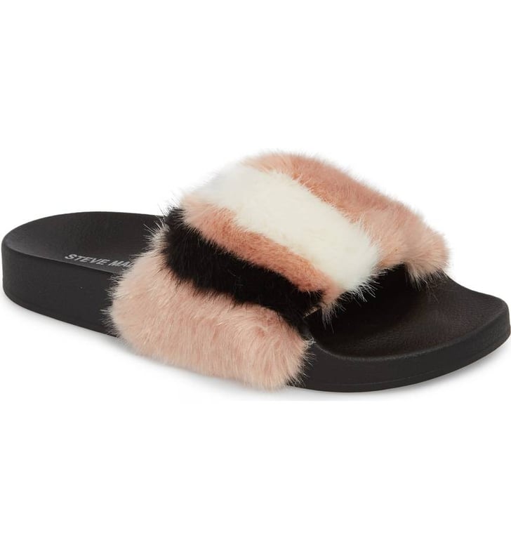 Steve madden outlet softey slide
