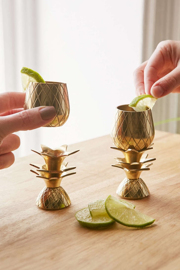 W&P Design Pineapple Shot Glass Tequila Gift Ideas POPSUGAR Latina