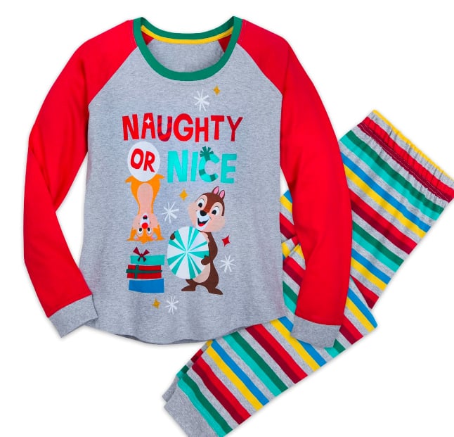 Chip 'n Dale Holiday PJ Set for Adults