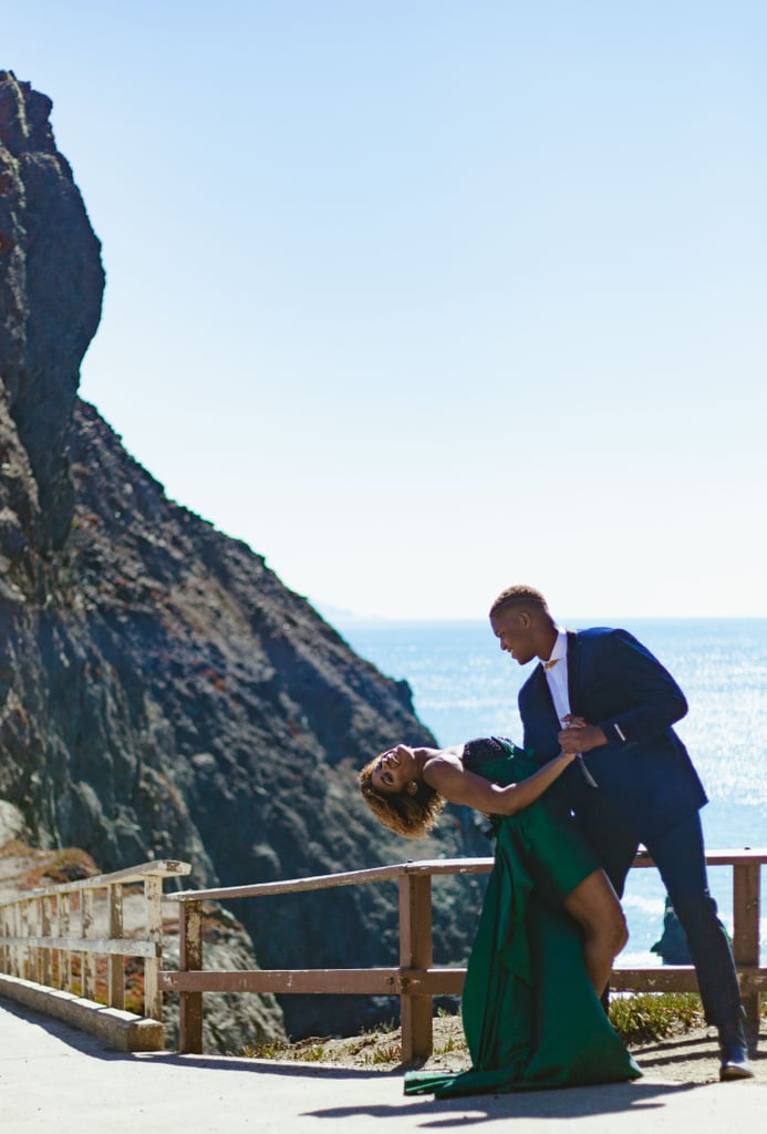 Mermaid-Themed Engagement Shoot