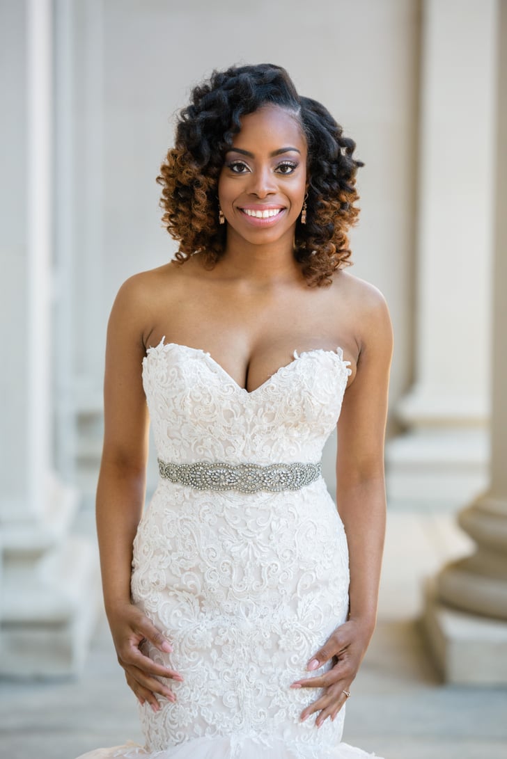 Ombre Curls | Bridal Hairstyle Inspiration For Black Women | POPSUGAR ...
