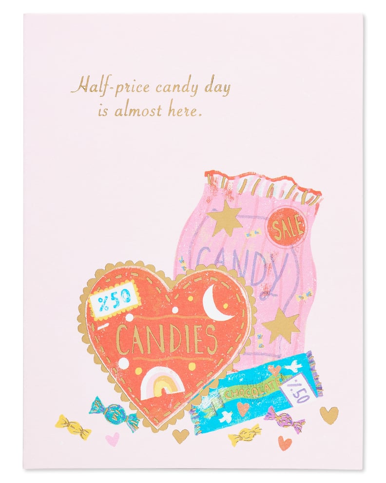 Half-Price Candy Card