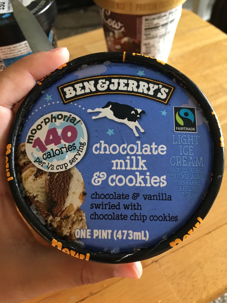 Ben & Jerry's Chocolate Milk & Cookies