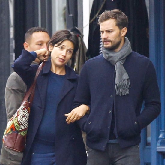 Jamie Dornan Out With His Wife in London October 2015